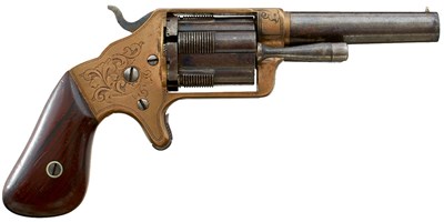 Lot A .32 RIMFIRE FIVE-SHOT SLOCUM REVOLVER BY THE BROOKLYN ARMS COMPANY