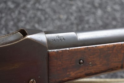Lot 489 - A .577-450 OBSOLETE CALIBRE MKII MARTINI HENRY SERVICE RIFLE