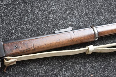 Lot 489 - A .577-450 OBSOLETE CALIBRE MKII MARTINI HENRY SERVICE RIFLE
