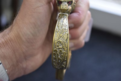 Lot 801 - A RARE THIRD REICH SS OFFICER'S ARMY PATTERN SWORD