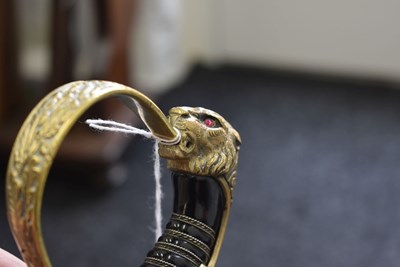 Lot 801 - A RARE THIRD REICH SS OFFICER'S ARMY PATTERN SWORD