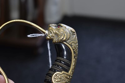 Lot 801 - A RARE THIRD REICH SS OFFICER'S ARMY PATTERN SWORD