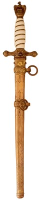 Lot A THIRD REICH KRIEGSMARINE OFFICER'S DAGGER