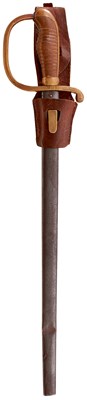 Lot 233 - A FIRST WAR PERIOD TURKISH OFFICER'S SIDEARM