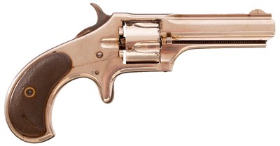 Lot A CLEAN .32 CALIBRE RIMFIRE FIVE-SHOT REMINGTON POCKET REVOLVER