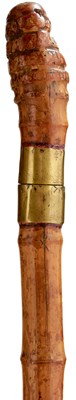Lot A 19TH CENTURY BAMBOO SWORD STICK