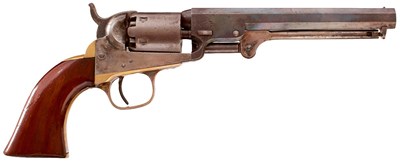 Lot A .31 CALIBRE SIX-SHOT PERCUSSION COLT POCKET REVOLVER