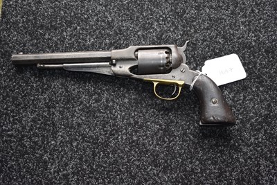 Lot 404 - A .44 CALIBRE SIX-SHOT PERCUSSION REMINGTON NEW MODEL ARMY REVOLVER