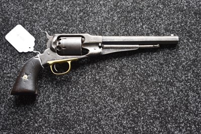 Lot 404 - A .44 CALIBRE SIX-SHOT PERCUSSION REMINGTON NEW MODEL ARMY REVOLVER