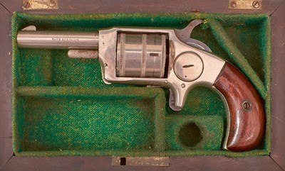 Lot A CASED .32 RIMFIRE FIVE-SHOT PROTECTOR REVOLVER