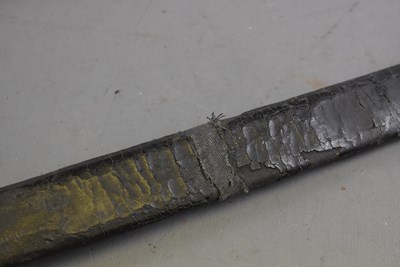 Lot 605 - AN 1827 PATTERN NAVAL OFFICER'S SWORD