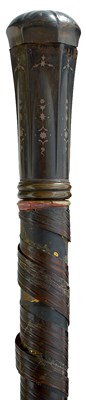 Lot 708 - AN EARLY 19TH CENTURY SWORD STICK