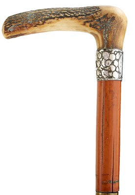 Lot 710 - A 19TH CENTURY SWORD STICK
