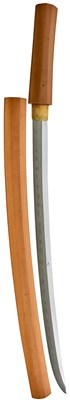 Lot 14 - A WAKIZASHI BLADE