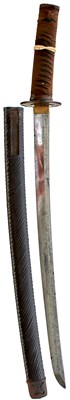 Lot 18 - A WAKIZASHI