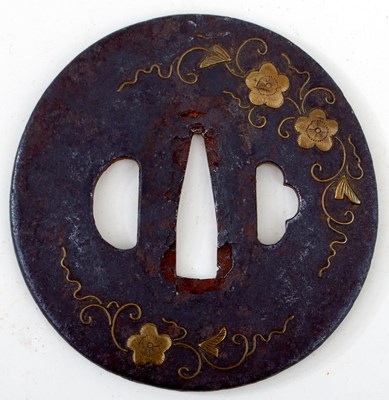 Lot TWO IRON TSUBA