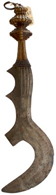 Lot A CONGOLESE NGALA EXECUTIONER'S SWORD OR KNIFE
