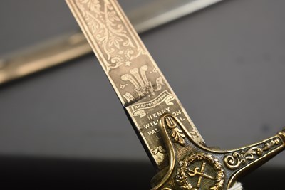 Lot 614 - AN 1831 PATTERN GENERAL OFFICER'S SWORD