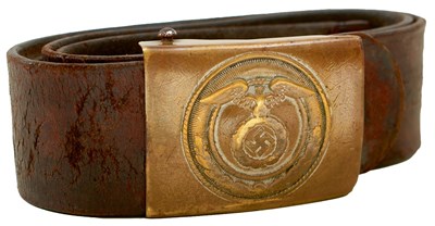 Lot A THIRD REICH SA BELT AND BUCKLE