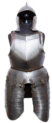 Lot 259 - A LATE 16TH CENTURY SOUTH GERMAN NUREMBERG INFANTRY HALF-ARMOUR
