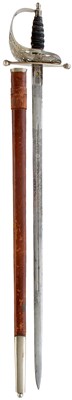 Lot A RARE PRE-FIRST WORLD WAR ROYAL SCOTS FUSILIERS OFFICER'S SWORD