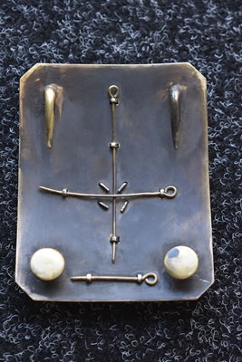 Lot 659 - INDIAN ARMY: A 44TH BENGAL NATIVE INFANTRY OFFICER'S SHOULDER BELT PLATE