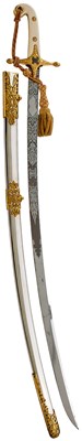 Lot 127 - A VERY GOOD 18TH HUSSARS OFFICER'S MAMELUKE