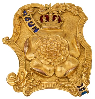 Lot A 7TH (ROYAL FUSILIERS) OFFICER'S SHOULDER BELT PLATE