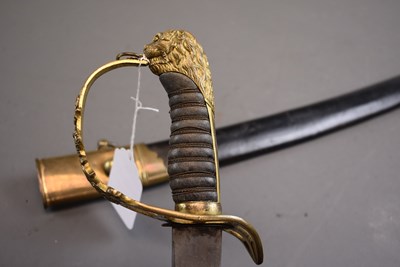 Lot 628 - AN 1803 PATTERN LIGHT INFANTRY OFFICER'S SWORD