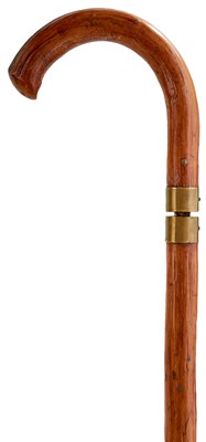 Lot A 19TH CENTURY CUSTOMS OFFICER'S RUMMAGE SWORD STICK BY ROBERT MOLE OF BIRMINGHAM