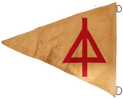 Lot A VERY RARE DIVISIONAL PENANT FOR THE 15TH PANZER GROUP AFRIKA KORPS