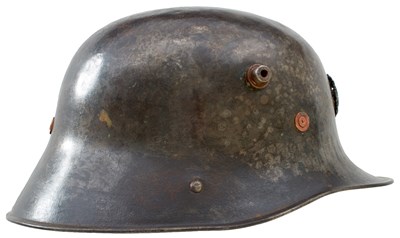 Lot A VERY RARE VICKERS MADE GERMAN MODEL HELMET TO THE IRISH FREE STATE ARMY