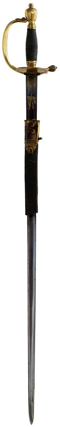Lot 131 - A 1796 PATTERN INFANTRY OFFICER'S SWORD
