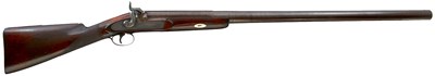 Lot A 2-BORE SINGLE BARRELLED PERCUSSION GOOSE OR PUNT GUN BY COLLINS