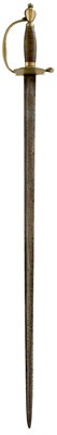 Lot 140 - NOTE - SMALL SWORD HAS BEEN WITHDRAWN FROM THIS LOT - A 1796 PATTERN INFANTRY OFFICER'S SWORD
