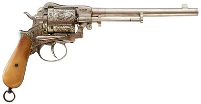 Lot A WERNDL CARBINE 11MM OBSOLETE CALIBRE SIX-SHOT MONTENEGRIN GASSER TYPE REVOLVER