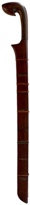 Lot 119 - A 19TH CENTURY INDONESIAN SUMATRAN KALISAN (SUKUL JERING) SWORD