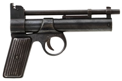 Lot 415 - A .177 CALIBRE ANTIQUE WEBLEY JUNIOR AIR PISTOL