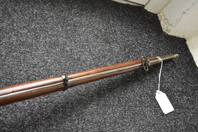 Lot 436 - A .577 CALIBRE PERCUSSION THREE-BAND ENFIELD RIFLE