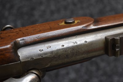 Lot 436 - A .577 CALIBRE PERCUSSION THREE-BAND ENFIELD RIFLE