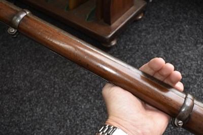 Lot 436 - A .577 CALIBRE PERCUSSION THREE-BAND ENFIELD RIFLE