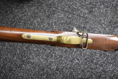 Lot 436 - A .577 CALIBRE PERCUSSION THREE-BAND ENFIELD RIFLE