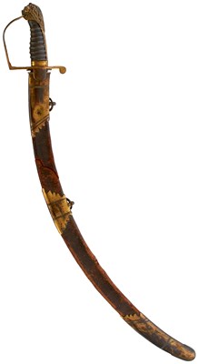 Lot A GEORGIAN IRISH OFFICER'S SABRE