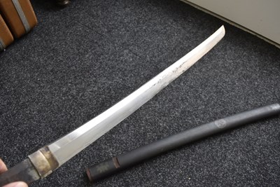 Lot 13 - A WAKIZASHI BLADE