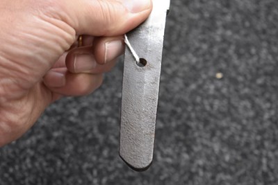 Lot 14 - A WAKIZASHI BLADE