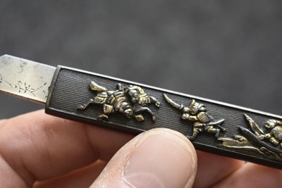 Lot 40 - A SHAKUDO-NANAKO KODZUKA