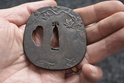 Lot 34 - THREE IRON TSUBA