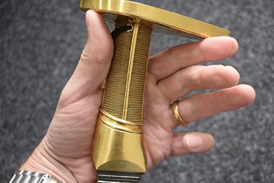 Lot 61 - OF LING RAJENDER WADEER INTEREST - A FINE GOLD COORG AYDA KATTI