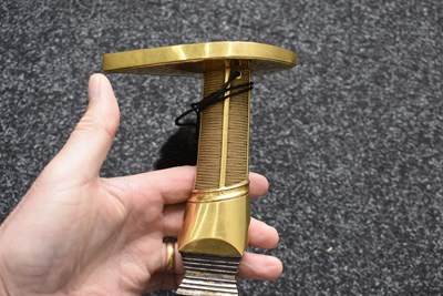 Lot 61 - OF LING RAJENDER WADEER INTEREST - A FINE GOLD COORG AYDA KATTI