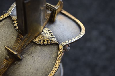 Lot 60 - OF TIPU SULTAN INTEREST - AN 18TH CENTURY INDIAN FIRANGI OR KHANDA FROM THE MYSORE ARSENAL
